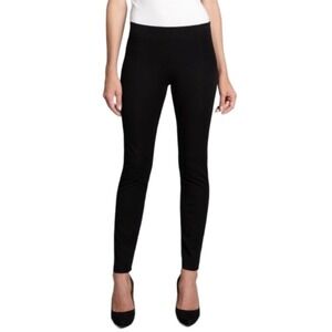 Elie Tahari Black Pull On Skinny Jegging / Leggings Size XS Minimalist Corpcore